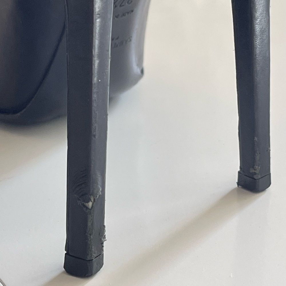 Saint Laurent black heels size 7 1/2 - Picture 5 of 6